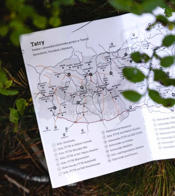 Dziennik tatrzański. Tatry - schroniska wydawnictwa Naturu. Fragment 3
