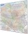 Polska 1:600 000. Mapa administracyjno-drogowa magnetyczna. Rama alu SLIM