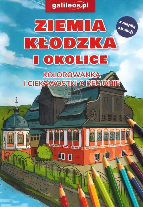 Ziemia Kłodzka. Kolorowanka i ciekawostki o regionie. Okładka