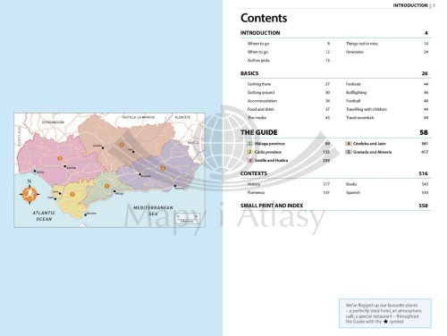Andaluzja. Przewodnik turystyczny wydawnictwa Rough Guides. Spis treści