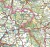 Góry Stołowe, Adrszpasko Teplickie Skały, Broumovske Steny. Mapa turystyczna wydawnictwa Compass. Zasięg