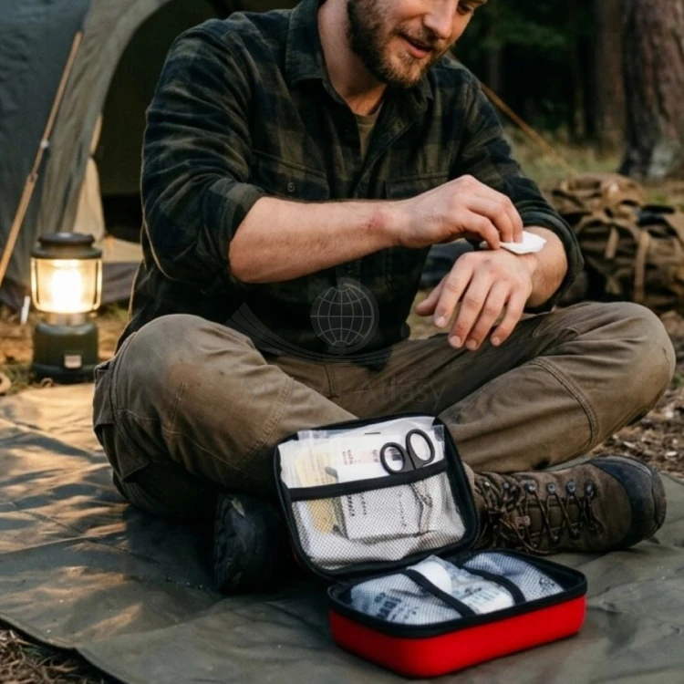 Apteczka indywidualna osobista w pokrowcu DIN 13164