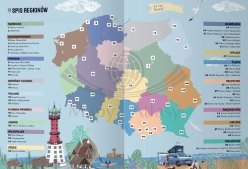 Polska na weekend. 250 niebanalnych mikrowypraw. Przewodnik wydawnictwa Pascal. Spis treści