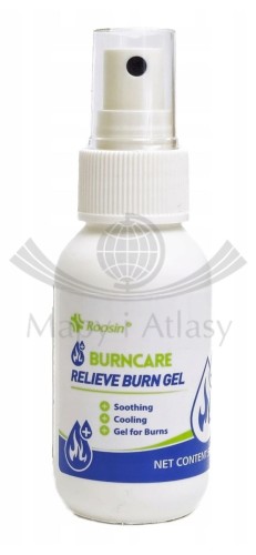 Sterylny opatrunek hydrożelowy. Żel na oparzenia. Spray 50 ml. BurnCare