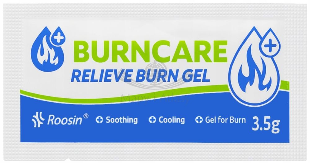 Sterylny opatrunek hydrożelowy. Saszetka 3,5g. BurnCare