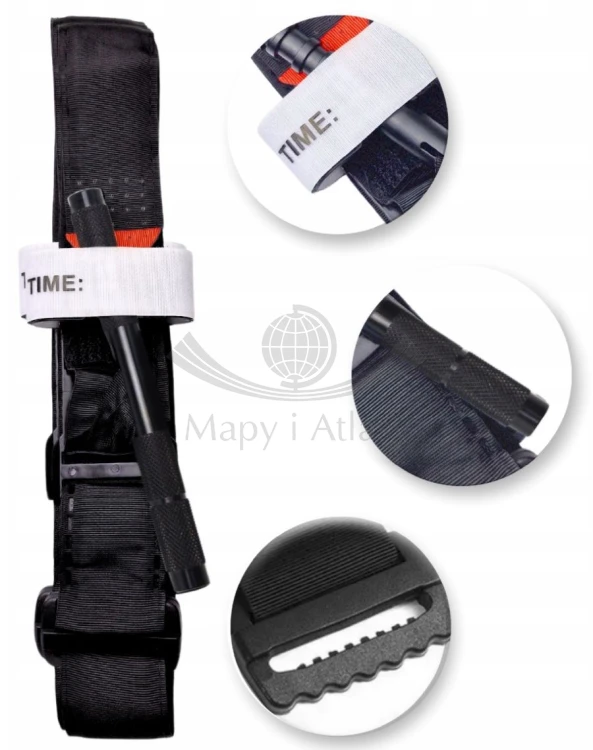 Staza taktyczna medyczna typu CAT z metalowo-aluminiowym krępulcem