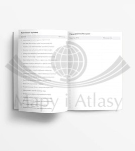 Dziennik podróży wydawnictwa Naturu. Przykładowe strony 1