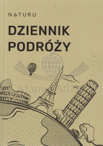 Dziennik podróży wydawnictwa Naturu. Okładka