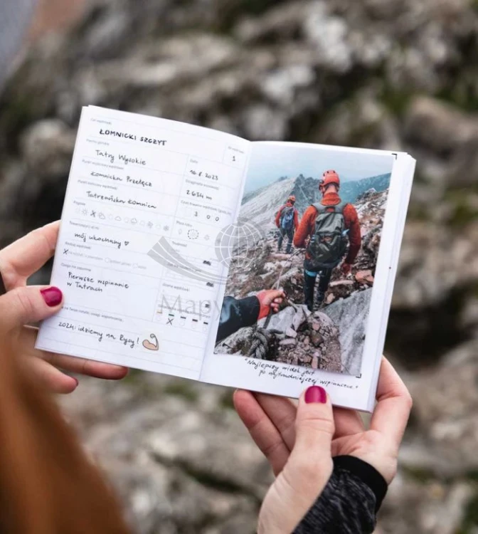 Dziennik turystyczny wydawnictwa Naturu. Przykładowe fragmenty 2