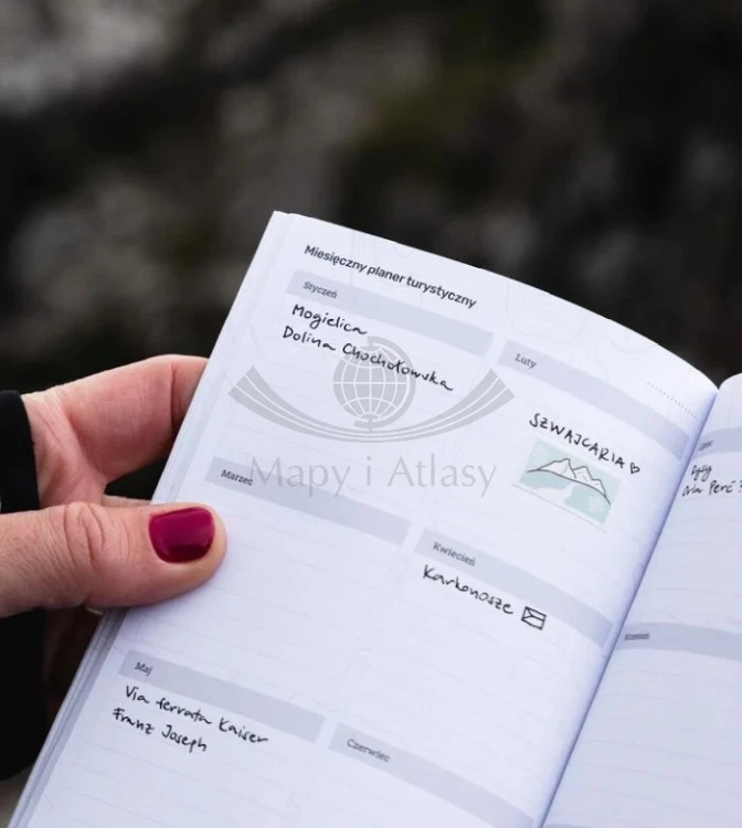 Dziennik turystyczny wydawnictwa Naturu. Przykładowe fragmenty 3