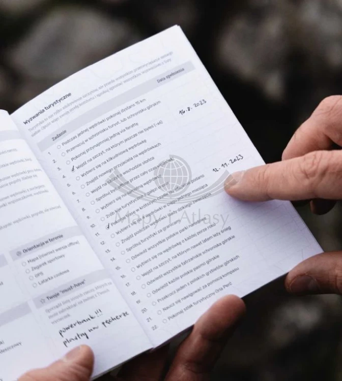 Dziennik turystyczny wydawnictwa Naturu. Przykładowe fragmenty 5