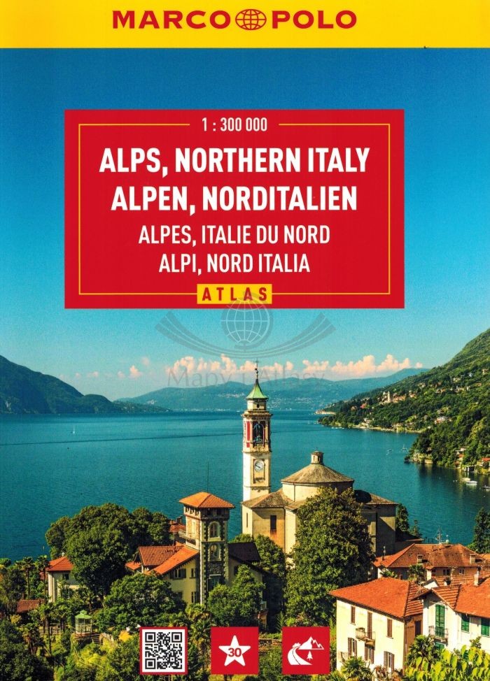 Alpy. Północne Włochy. Atlas samochodowo-turystyczny. Wyd. 2025. Marco Polo