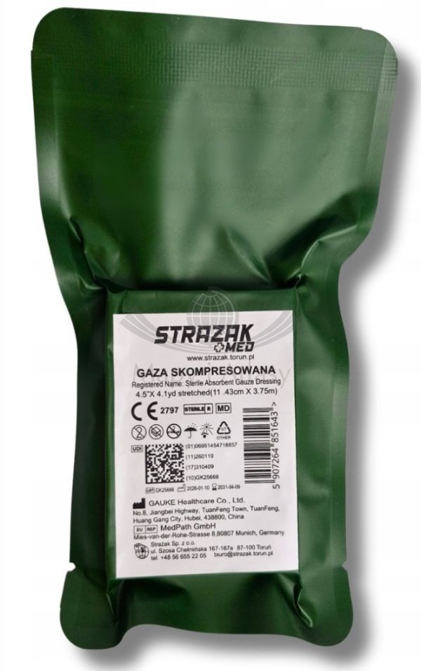 Gaza wypełniająca skompresowana 11,43 cm x 3,75 m