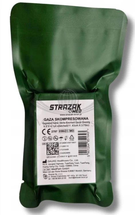 Gaza wypełniająca skompresowana 11,43 cm x 3,75 m