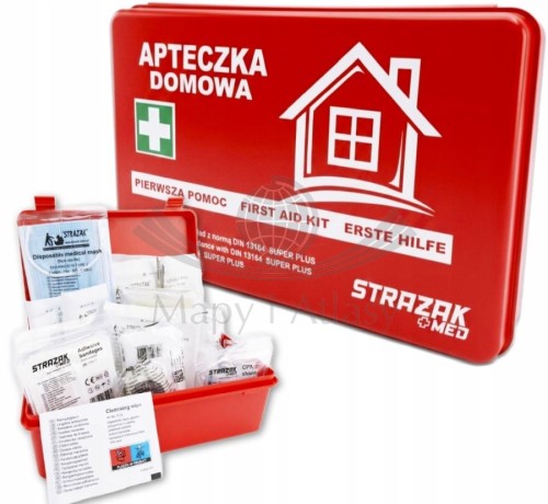 Apteczka domowa DIN 13164 SUPER PLUS w pudełku