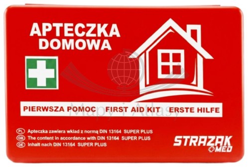 Apteczka domowa DIN 13164 SUPER PLUS w pudełku