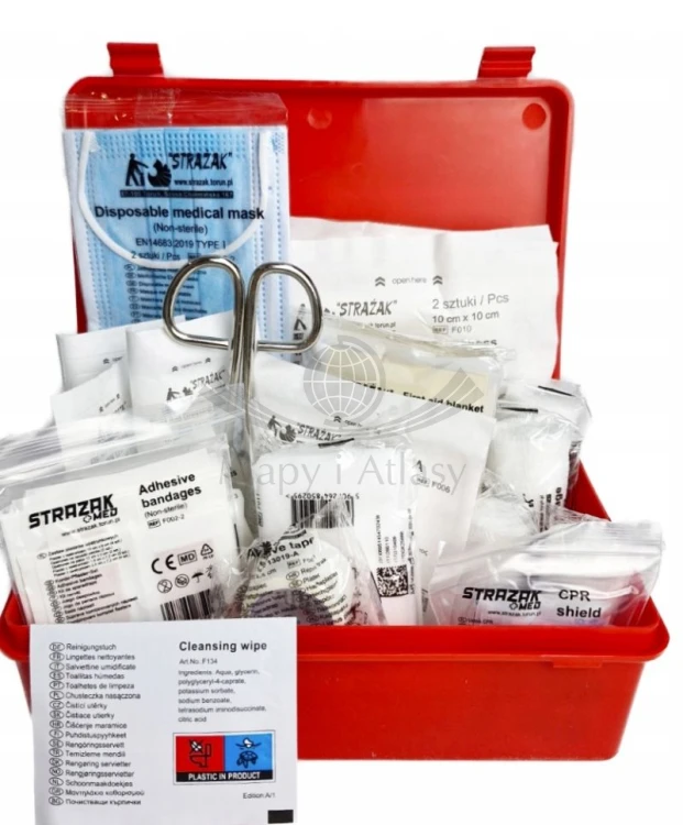 Apteczka domowa DIN 13164 SUPER PLUS w pudełku