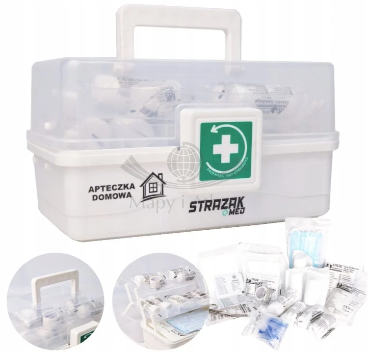 Apteczka domowa DIN 13164 w kufrze