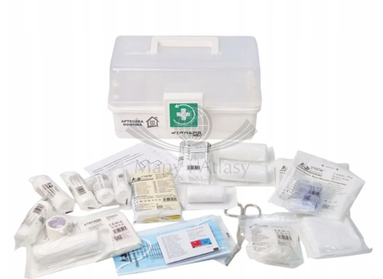Apteczka domowa DIN 13164 w kufrze