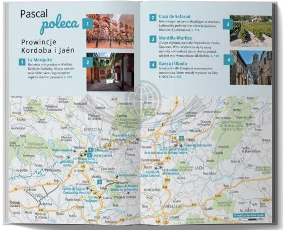 Andaluzja. Przewodnik Lajt wydawnictwa Pascal. Przykładowe strony 4