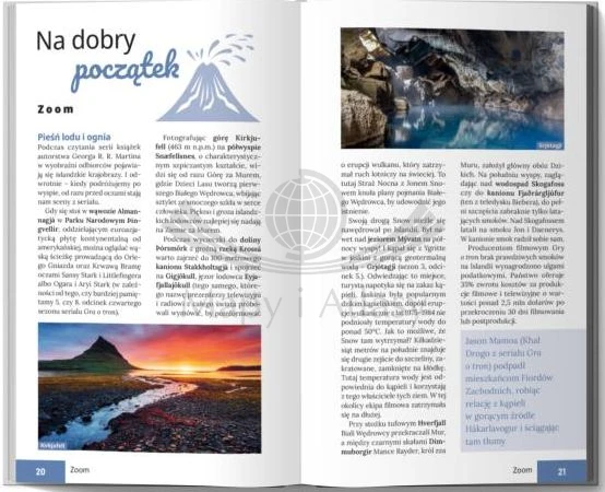 Islandia. Przewodnik Lajt wydawnictwa Pascal. Przykładowe strony 2