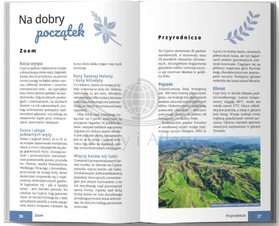 Cypr. Przewodnik Lajt wydawnictwa Pascal. Przykładowe strony 2