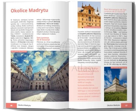 Madryt. Przewodnik Lajt wydawnictwa Pascal. Przykładowe strony 6