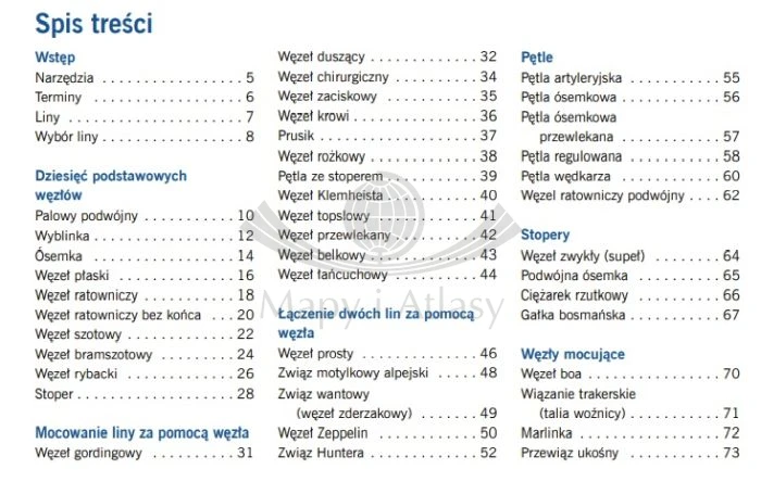 Węzły żeglarskie. Jak zawiązać właściwy węzeł w każdej sytuacji wydawnictwa Nautica. Przykładowa strona 3