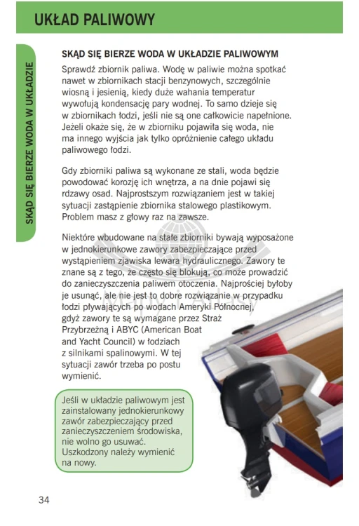 Silniki zaburtowe. Rozwiązywanie problemów. Kieszonkowy przewodnik wydawnictwa Nautica. Przykładowa strona 3