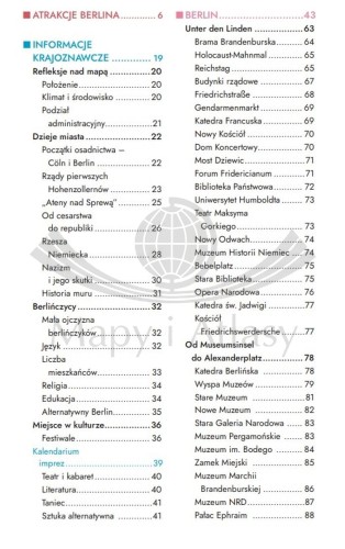 Berlin. Przewodnik travelbook wydawnictwa Bezdroża. Spis treści 1