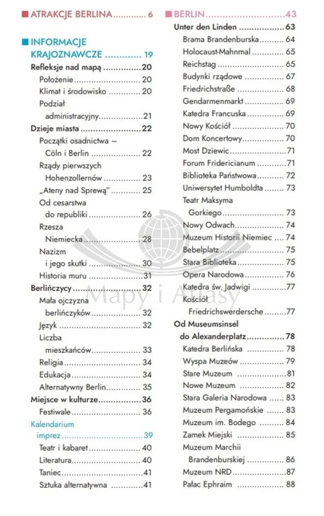 Berlin. Przewodnik travelbook wydawnictwa Bezdroża. Spis treści 1