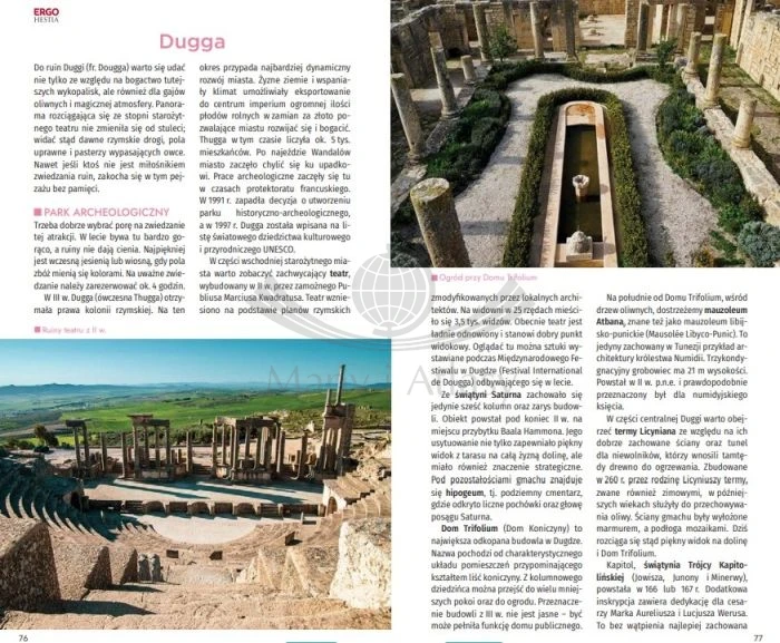 Tunezja. Przewodnik travelbook wydawnictwa Bezdroża. Przykładowe strony 3