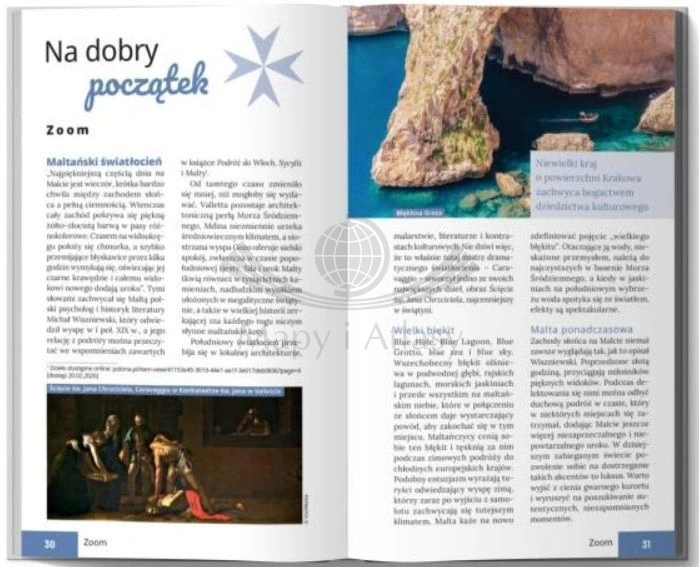 Malta i Gozo. Przewodnik Lajt wydawnictwa Pascal. Przykładowe strony 1