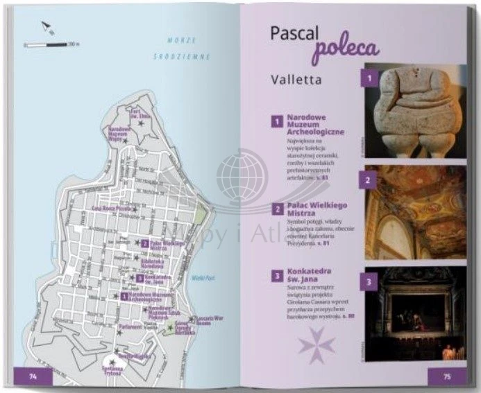 Malta i Gozo. Przewodnik Lajt wydawnictwa Pascal. Przykładowe strony 2