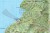 Korsyka, część północna. Zestaw trzech map turystycznych 2250 wydawnictwa Kompass. Mapa 1 - fragment