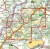 Góry Strażowskie, Sulowskie Skały, Vrsatec. Mapa turystyczna 480 wydawnictwa Shocart. Zasięg