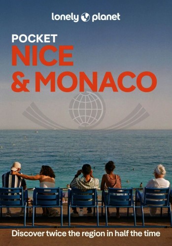 Nicea i Monako / Nice & Monaco. Przewodnik Pocket z mapą wydawnictwa Lonely Planet. Okładka