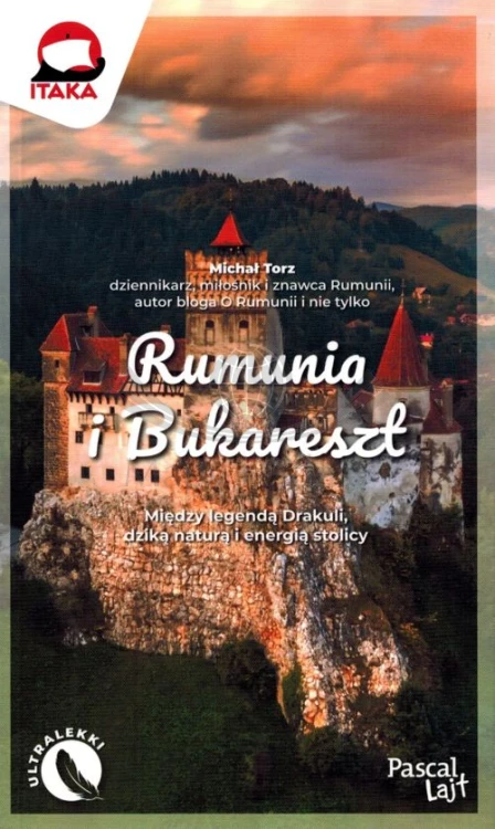 Bukareszt i Rumunia. Przewodnik Lajt wydawnictwa Pascal. Okładka