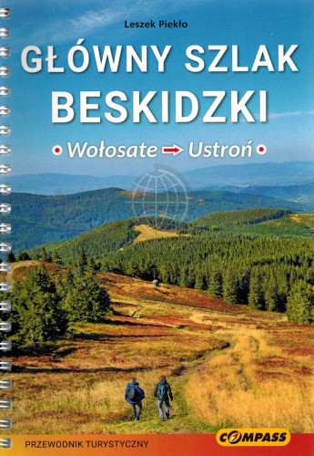 Główny Szlak Beskidzki. Przewodnik turystyczny wydawnictwa Compass. Okładka