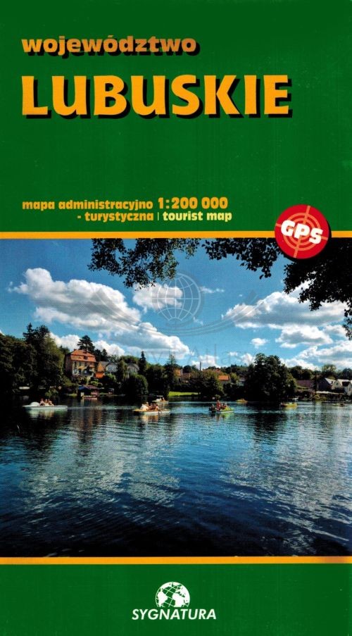 Województwo lubuskie 1:200 000. Mapa administracyjno-turystyczna. Wyd.. 2026. Sygnatura