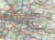 Polska 1:650 000. Mapa samochodowo-turystyczna wydawnictwa Compass. Fragment 2