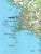 Istria, Triest, Parenzana 1:65 000. Wodoodporna mapa samochodowo-turystyczna 260. Kompass. Fragment