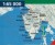 Istria, Triest, Parenzana 1:65 000. Wodoodporna mapa samochodowo-turystyczna 260. Kompass. Zasięg