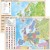 Europa. Mapa fizyczna i polityczna. Podkładka na biurko wydawnictwa ArtGlob.