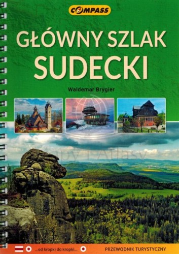 Główny Szlak Sudecki / Sudety. Przewodnik wydawnictwa Compass. Okładka
