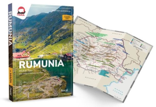 Rumunia. Inspirator podróżniczy. Przewodnik + mapa wydawnictwa Pascal. Okładka