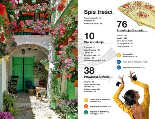 Andaluzja. Przewodnik travel&amp;style wydawnictwa Bezdroża. Spis treści 1