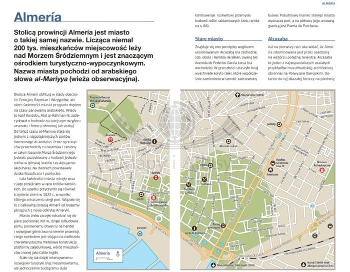 Andaluzja. Przewodnik travel&amp;style wydawnictwa Bezdroża. Przykładowe strony