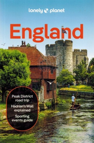 Anglia / England. Przewodnik wydawnictwa Lonely Planet. Okładka