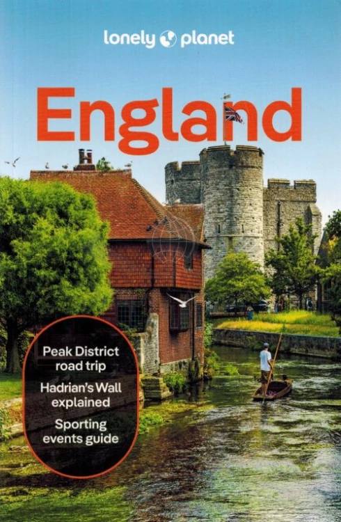 Anglia / England. Przewodnik wydawnictwa Lonely Planet. Okładka